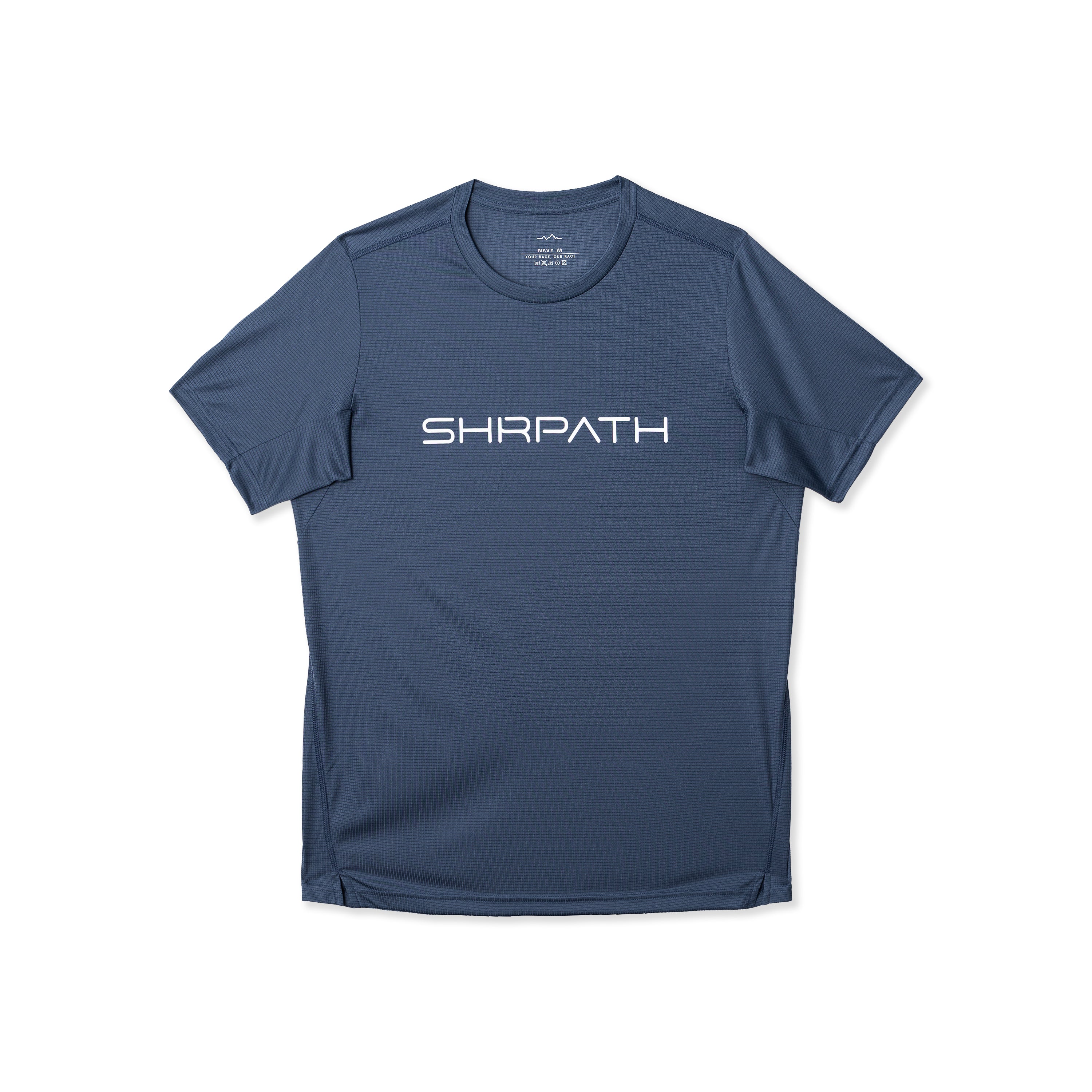 SHRPATH Unisex Light Running Shirt (Navy)