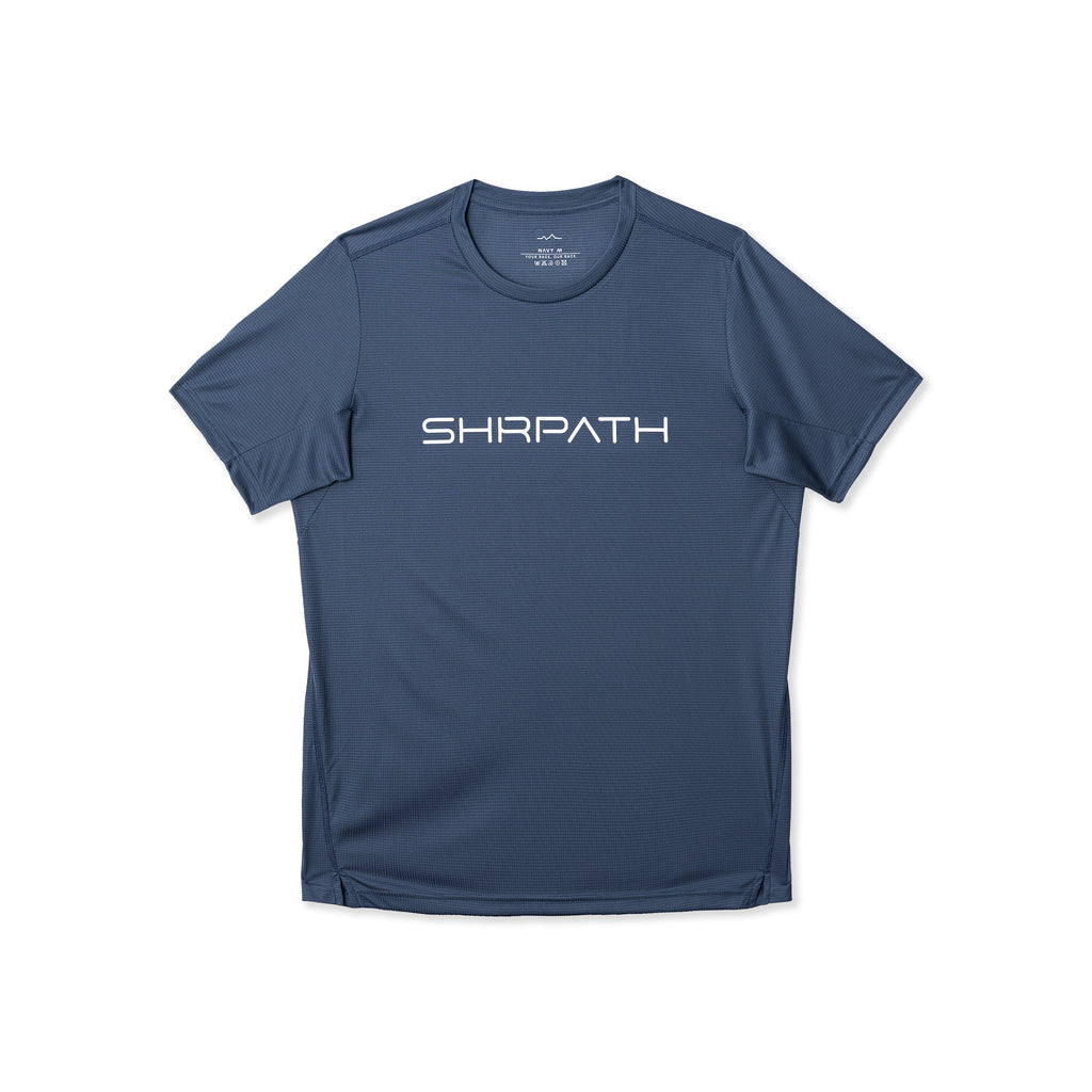 SHRPATH Unisex Light Running Shirt (Navy)