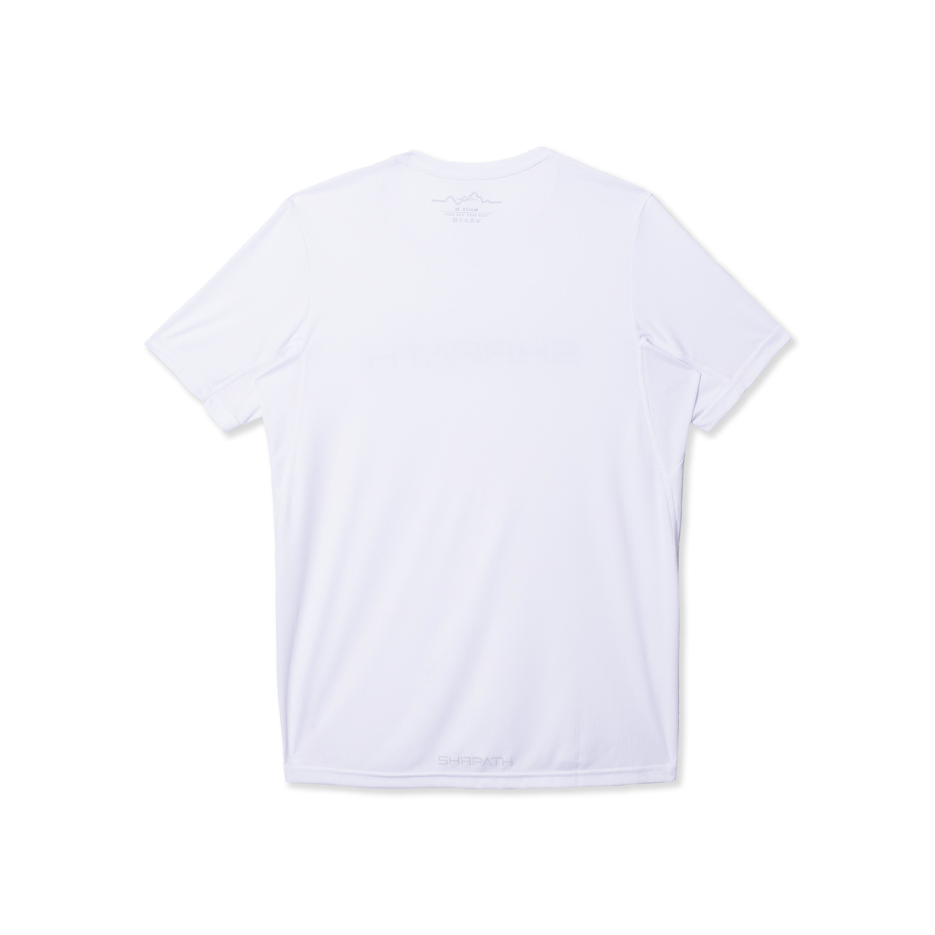 SHRPATH Unisex Light Running Shirt (White)