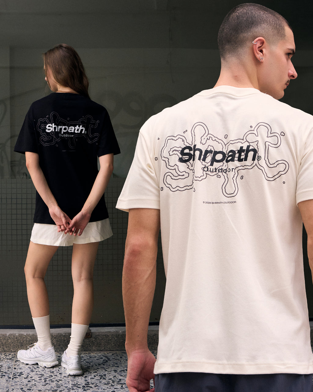 SHRPATH Outdoor Basic Logo Tee SO1001