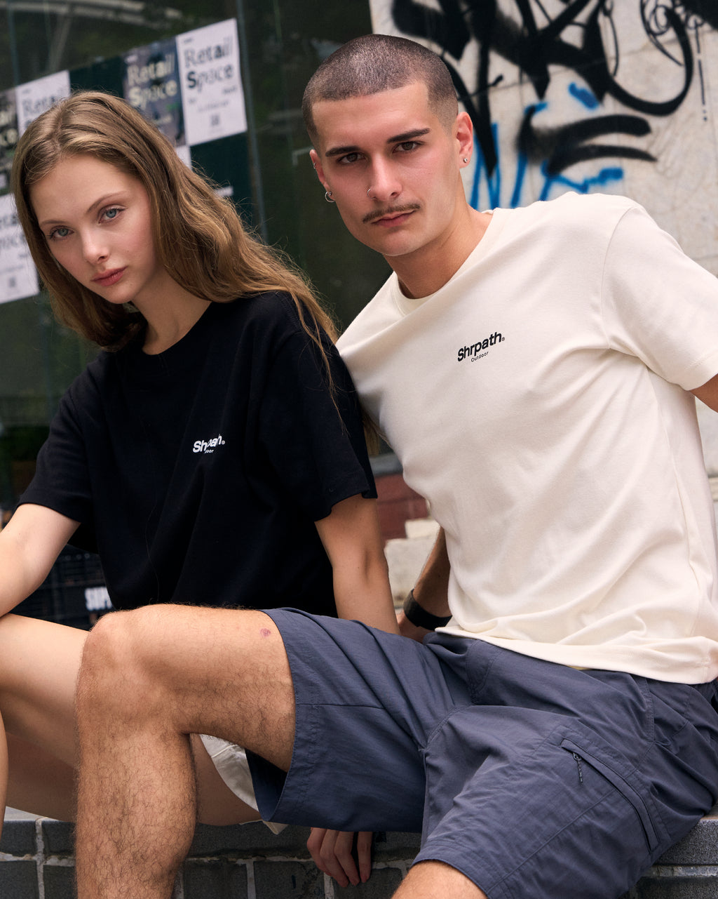 SHRPATH Outdoor Basic Logo Tee SO1001