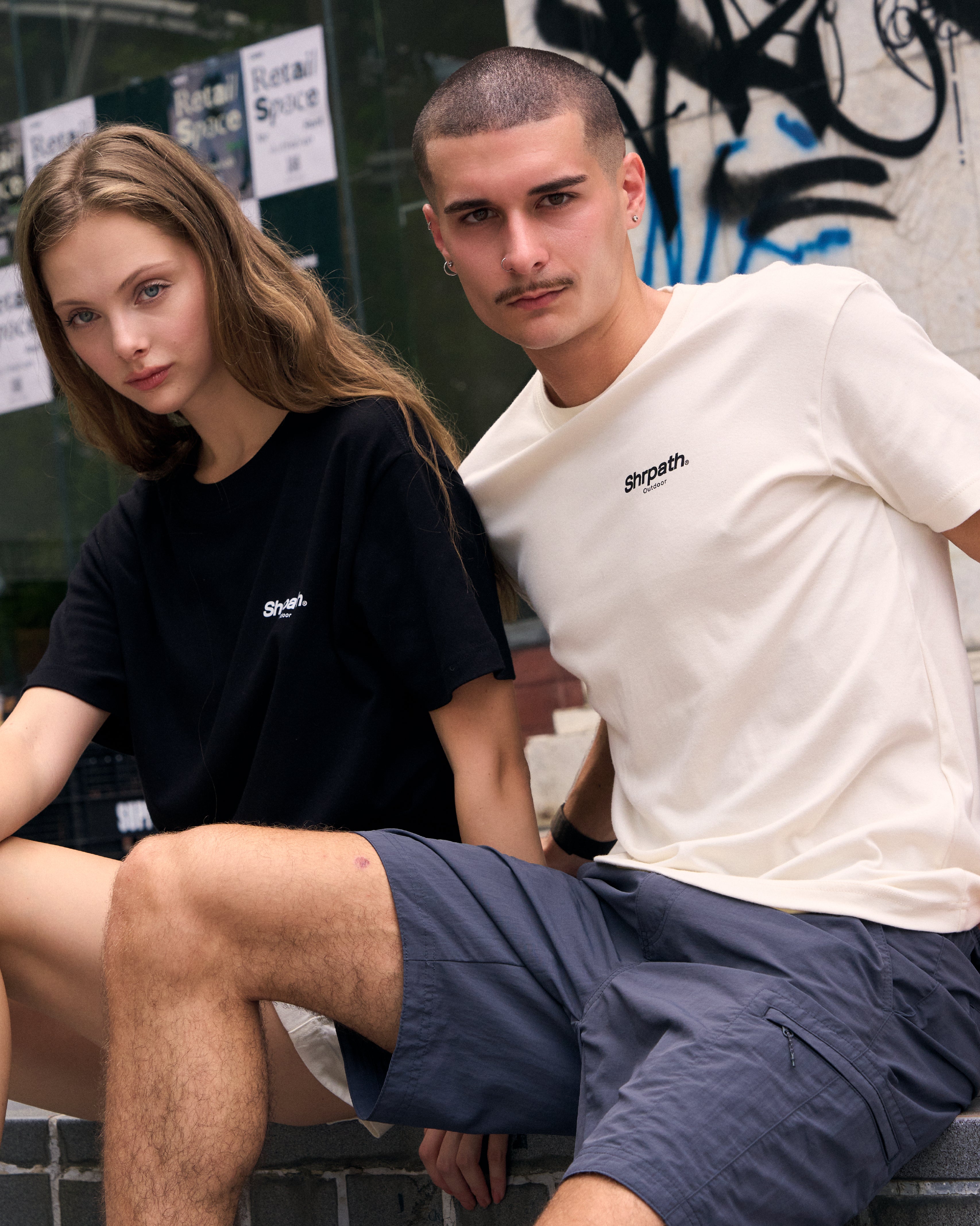 SHRPATH Outdoor Basic Logo Tee SO1001