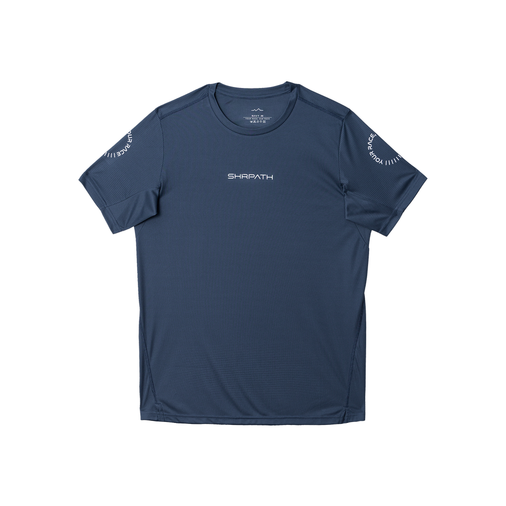 SHRPATH Unisex Light Running Shirt (Navy)