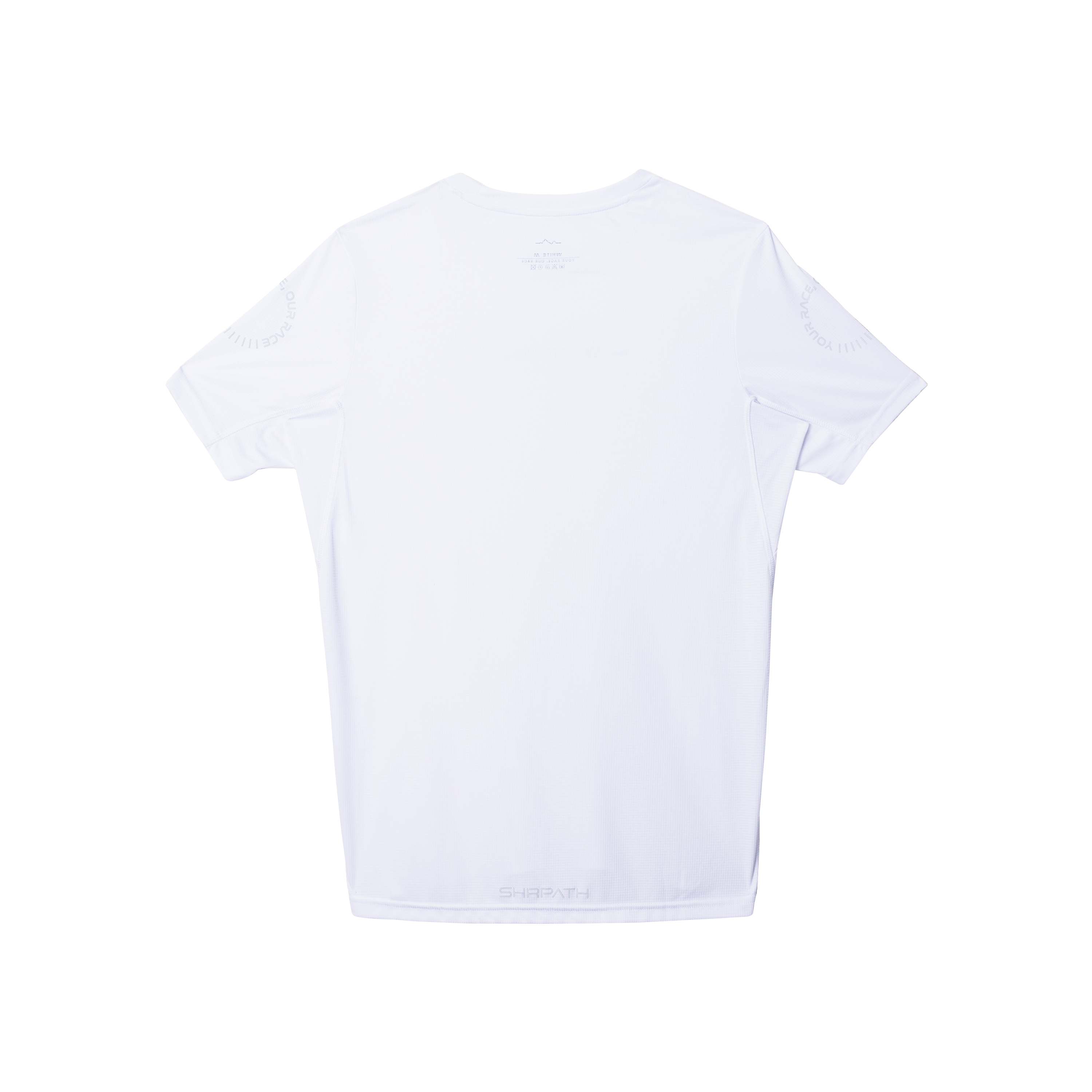 SHRPATH Unisex Light Running Shirt (White)