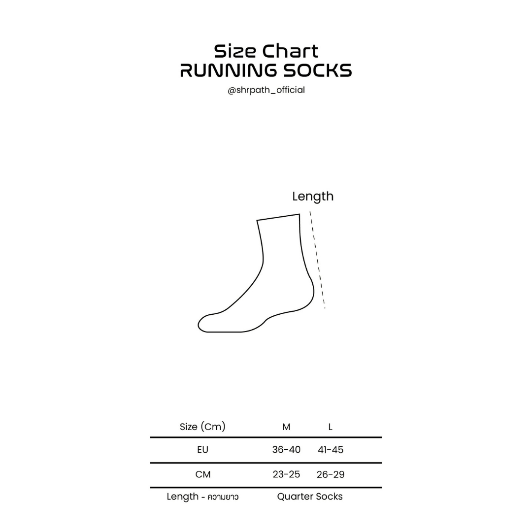 SHRPATH Running Socks SH3002